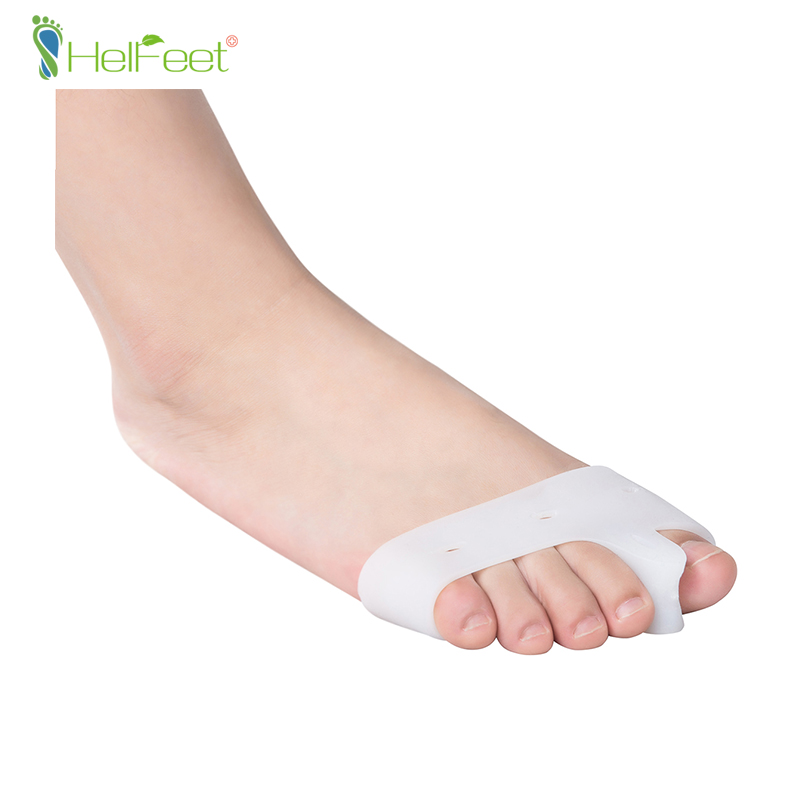  Gel toe spreader with loop for bunion relieve