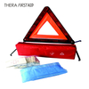 Road safety kits with 1pc warning triangle & 1pc sfety vests 