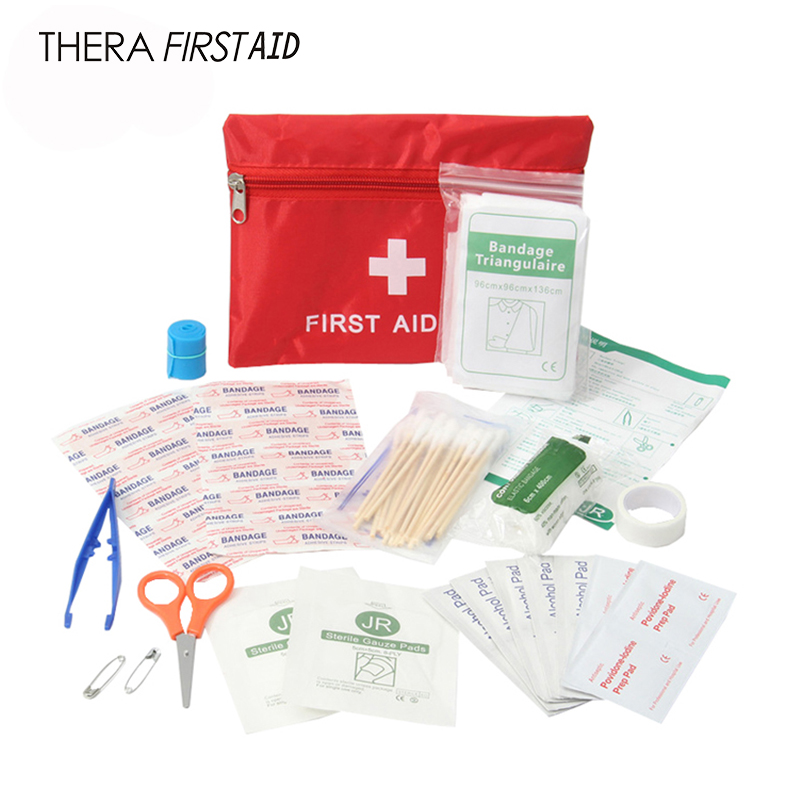  Portable Medical Mini Pocket First Aid Bag For Hiking 